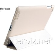 Чехол Hoco for Ipad 2/3/4 Business Litchi Leather case White (HA-L010W), код 46233 фото