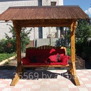 Качели садовые фото