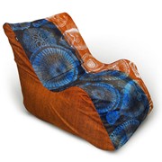 Лежак-комфи с принтом Red Sea, лежак, мебель бескаркасная, кресло лежак. фото