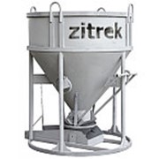 Бадья для бетона Zitrek БНу-1.5 (воронка, лоток) низкая 021-1013-1