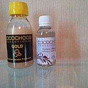 Набор кератинового выравнивания Cocochoco Gold 100мл и шампунь глубокой очистки Cocochoco 50мл фото