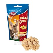 Дропсы для грызунов Молоко и Мед Trixie Vitamin drops (Трикси витамин дропс) 75 гр фотография