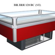 Островная холодильная витрина Вилия 120 ВС (ST) фото