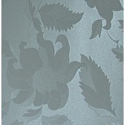 МДФ панель Белая листва глянец фото
