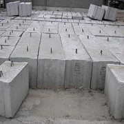 Блок бетонный дорожный, Б-6, 1000х450х180 мм, ЖБИ фотография