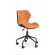 Кресло компьютерное Halmar MATRIX (черно-оранжевый) фотография