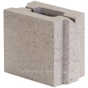 Блок бетонний будівельний CБ-ПР-Ц-Р-130.90.188-М100-F25 фото