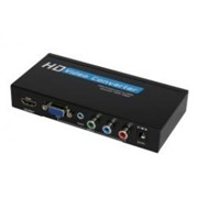 Конвертер VGA/Component +Audio В HDMI 1080p С USB фотография