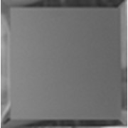 Квадратная зеркальная графитовая матова плитка с фацетом 10 мм (180х180мм) фото