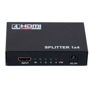 Сплиттер HDMI на 4 монитора (1 вход - 4 выхода