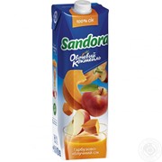 Sandora сік 0,95л овочевий коктейль гарбузово-яблучний фотография