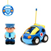 Машина радиоуправляемая «Полиция», световые и звуковые эффекты, работает от батареек фото