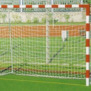 Сетка мини-футбольная, гандбольная профи диаметр шнура 4.5мм с гасителями (пара) для ворот 2000х3000 фото