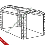 Беседка “Легкая аркой“ фото