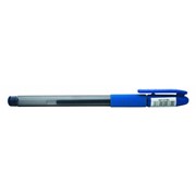 Ручка гелевая I-STYLE, пластик. корпус, резиновый упор, 0,5 мм, синяя (INDEX)