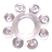 Прозрачное эрекционное кольцо Rings Bubbles фотография