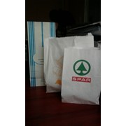 Пакеты упаковочные бумажные для картофеля-фри, хот-дога, багетов, тостов, пакеты для гамбургеров фотография