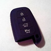 Чехол для ключа Hyundai (4 кнопки большой силиконовый)