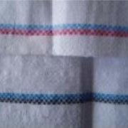 Полипропиленовый мешок красно синяя полоса,белый 105*55 фото