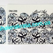 Наклейка на ногти Sliders art DM - 220 фотография