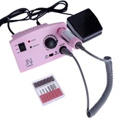 Аппарат для маникюра и педикюра JessNail JD4500, 4 фрезы 30000 об/мин, 35 Вт, розовый фото