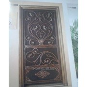 Дверь металлическая декорированная