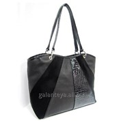 Сумка женская из искусственных материалов, модель 12413 фото