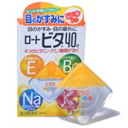 Японские Глазные капли с витаминами Rohto VITA 40-Alfa. фото