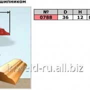 Код товара: 0788 (D36 H12) Фреза фигурная с подшипником (кромочная калевочная) фото