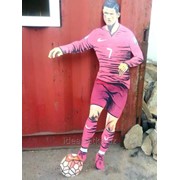 Фигуры из листа метала Футболист фото