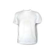 Белая джерси футболка мужская для сублимации фото