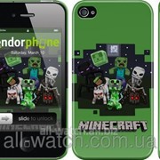 Чехол на iPhone 4 Minecraft “773c-15“ фотография