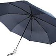 Зонт складной Unit Fiber, темно-синий фотография