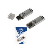 Флешка SmartBuy 128Gb V-Cut silver USB 3.0 фото
