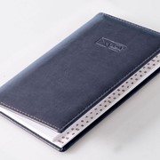 Телефонная книга Brunnen Софт, кожзам, 8,7 x 15,3, 96 страниц Синий фото