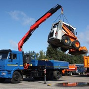 КАМАЗ 65117 с КМУ FASSI F215А.0.22