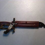 Штык-нож ММГ НС АК 6x4 (коричневый) без пропила фото