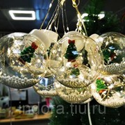 Гирлянда светодиодная, 10 ламп, 3.5м, 5 режимов, шар с елочкой (шт.) фото