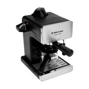 Кофеварка BRAYER 1103BR, рожковая, 950 Вт, 0.25 л, капучинатор, черная фотография