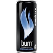 Энергетический напиток BURN Blue Refresh ж/б, 0,33л фотография