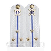 Погоны ЮСТИЦИИ укомпл. СТ.ЛЕЙТЕНАНТ белые фото