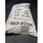 Сульфид натрия сернистый 25 кг Китай фотография