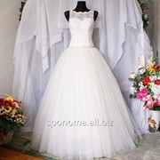 Свадебное платье А-силуэт "Виола айвори"