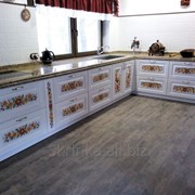 Роспись мебели. Петриковская роспись фото