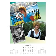Календари, коллажи по индивидуальному дизайну от 1 шт с фотографиями Ваших близких фото