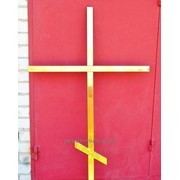 Накупольный крест классический без декора фото