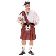 Карнавальный костюм Fun World Шотландский килт комплект мужской, STD (48-52) фотография