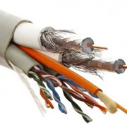 Прокладка электрического кабеля фото