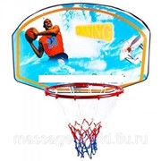 Баскетбольное кольцо со щитом и сеткой (диаметр 45 см) GB-2
