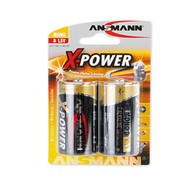 Элементы питания (батарейка) ANSMANN X-Power D (1,5V) 2 шт. фото